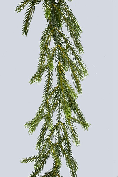 Artificial Plants Christmas Item 206cm Link Spruce Garland W/154t--green
